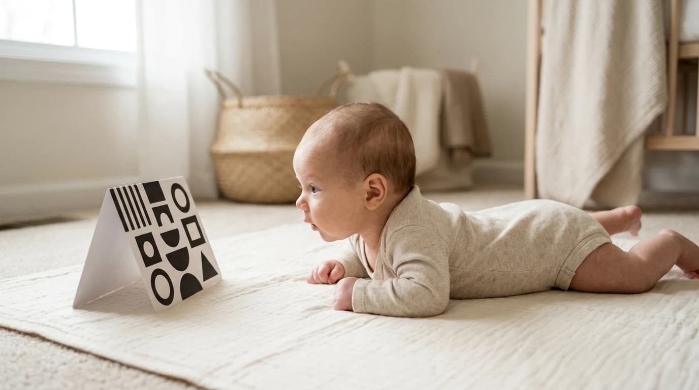 High-Contrast Cards for Newborns: What They Really Do