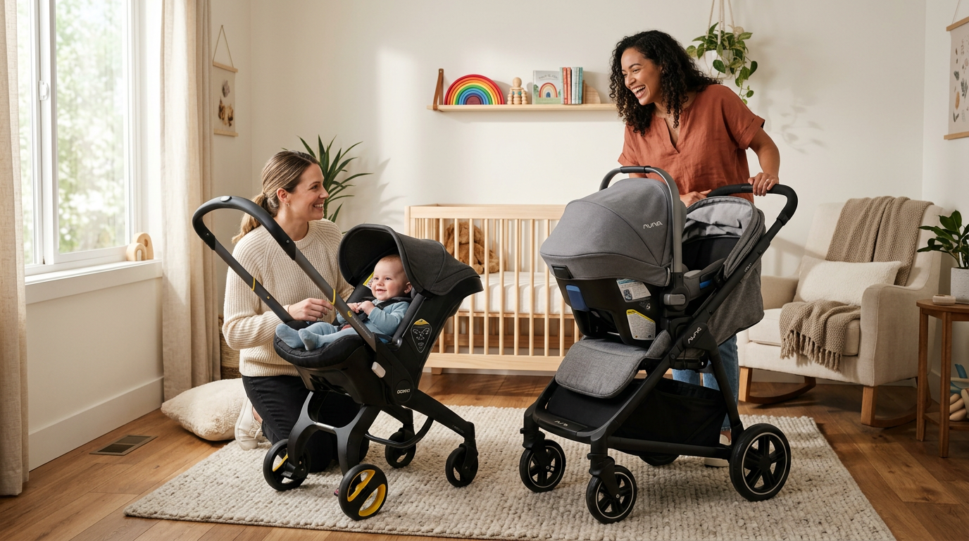 Doona vs. Nuna PIPA + Stroller: Travel System Face-Off